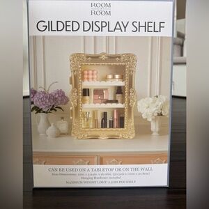 Room2Room Gilded Display Shelf